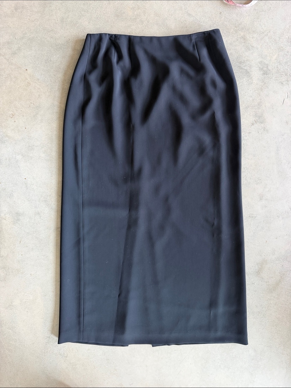 Yansi Fugel Black Pencil Skirt - Sleek Office Staple size 16